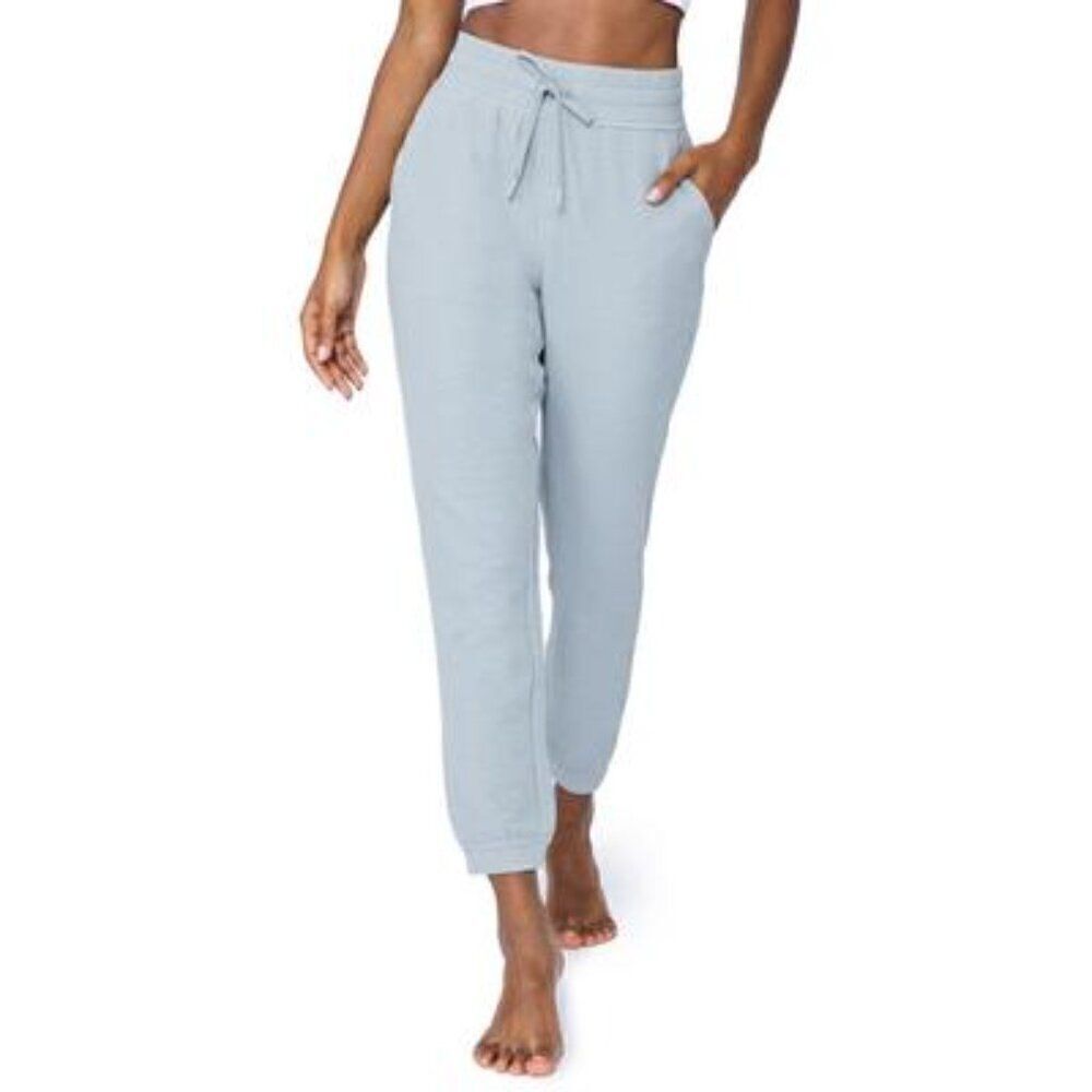 90 Degree By Reflex Ultra Knit High Waist Joggers- Quarry- Size XL- New